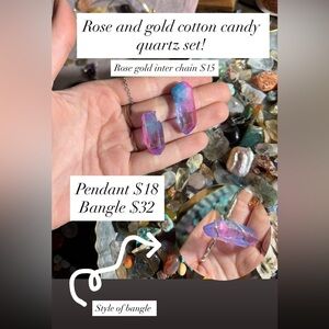 Pendant and bangle!
